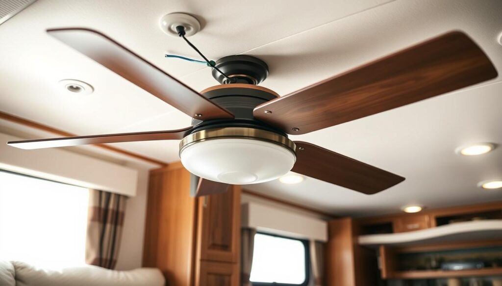 rv ceiling fan installation