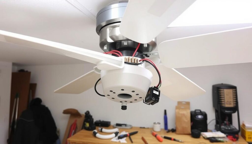 ceiling fan conversion